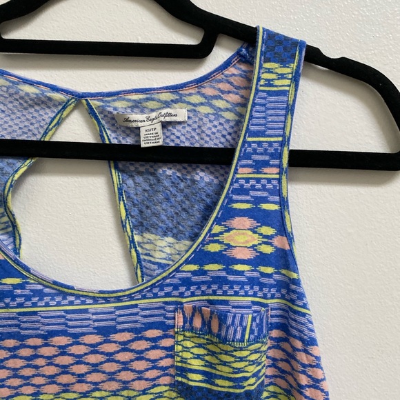 American Eagle Aztec Print Tank Top - Picture 2 of 3